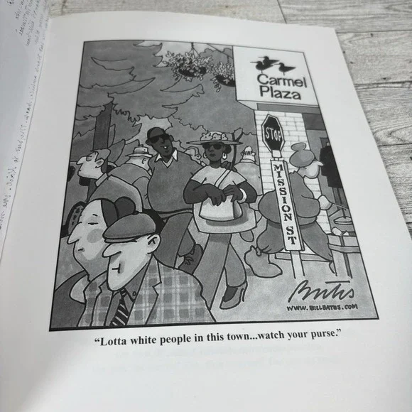 Carmel By-The-Bates & San Francisco SIGNED Book Bill Bates Vintage - Picture 11 of 12